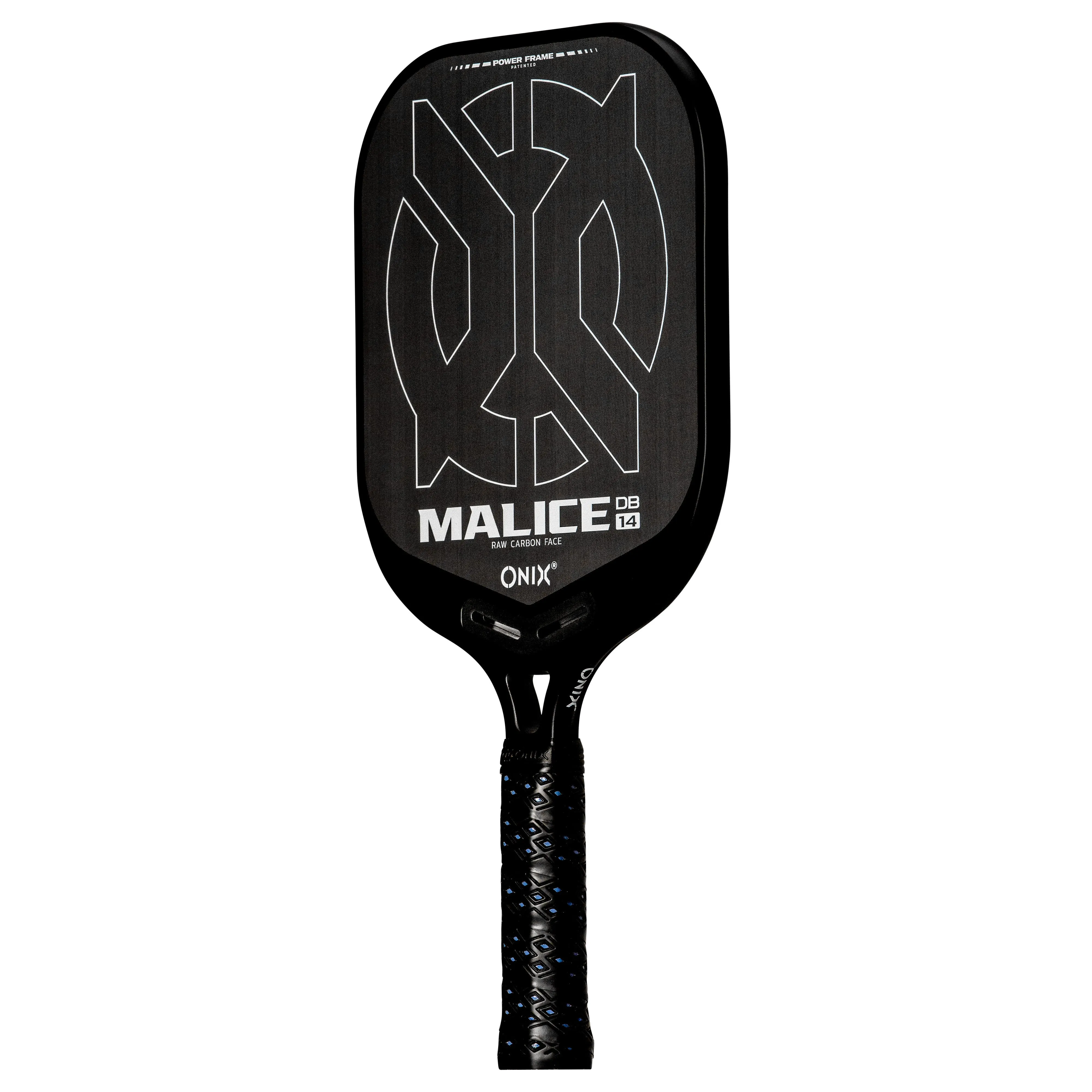 Malice DB Open Throat Raw Carbon Fiber Pickleball Paddle