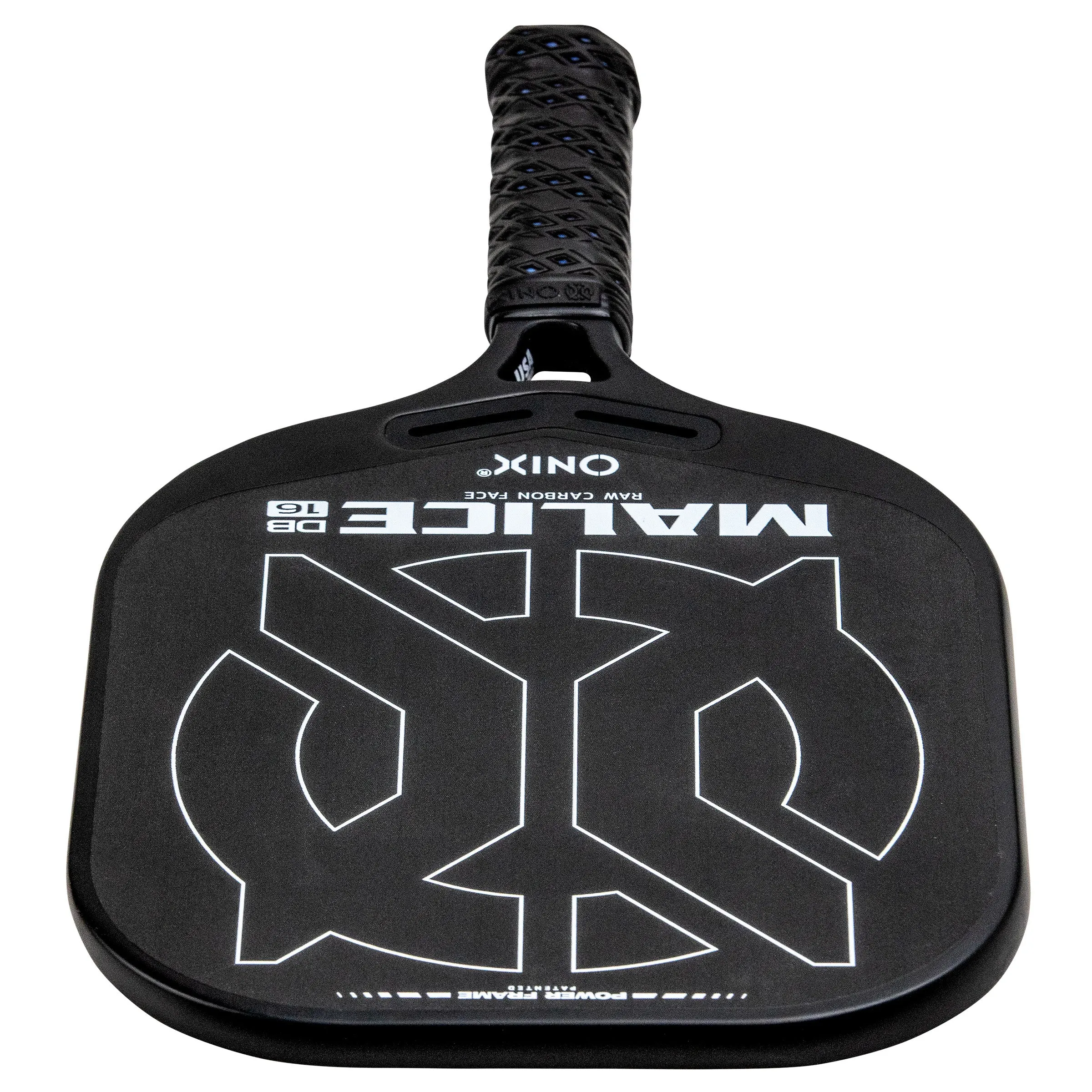 Malice DB Open Throat Raw Carbon Fiber Pickleball Paddle