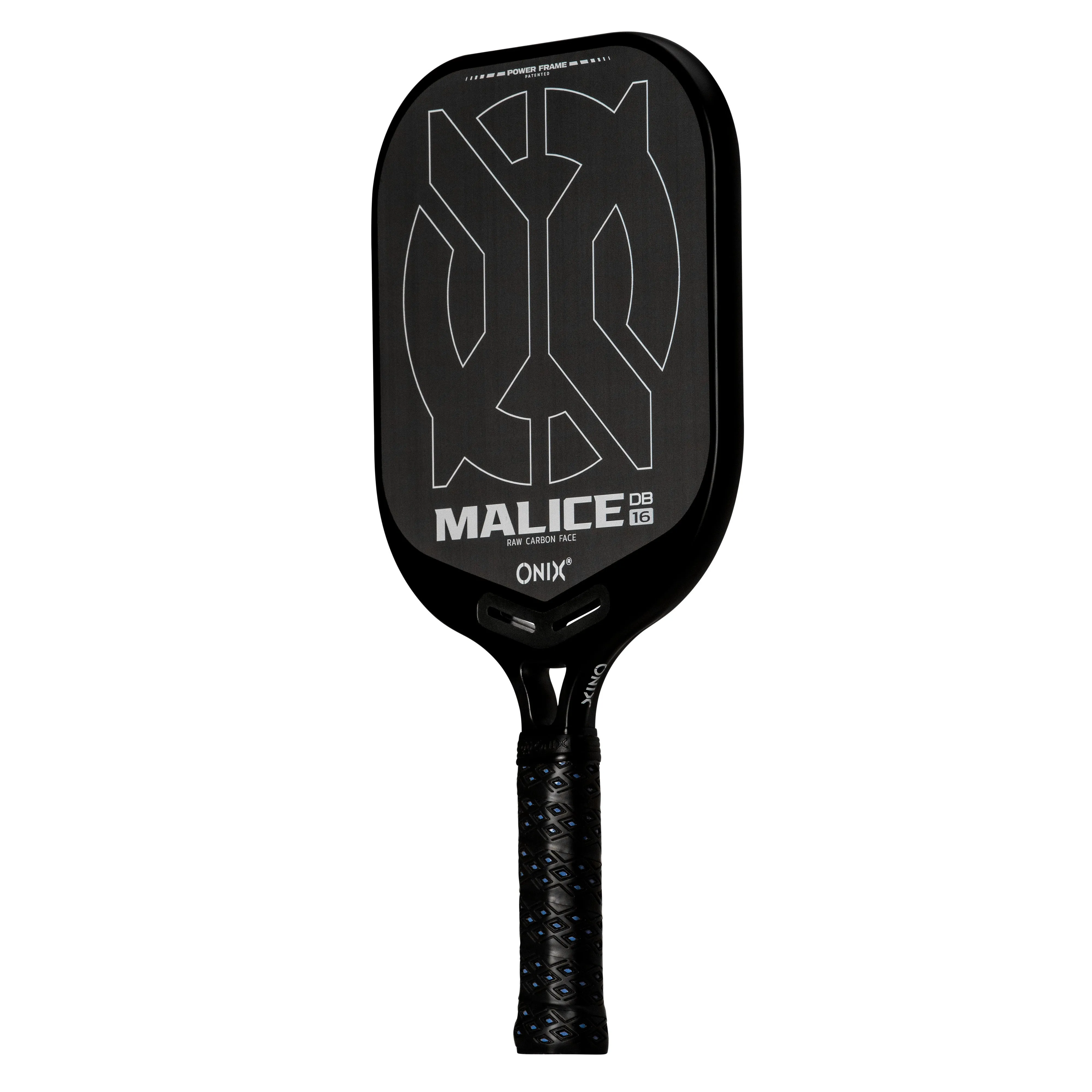 Malice DB Open Throat Raw Carbon Fiber Pickleball Paddle