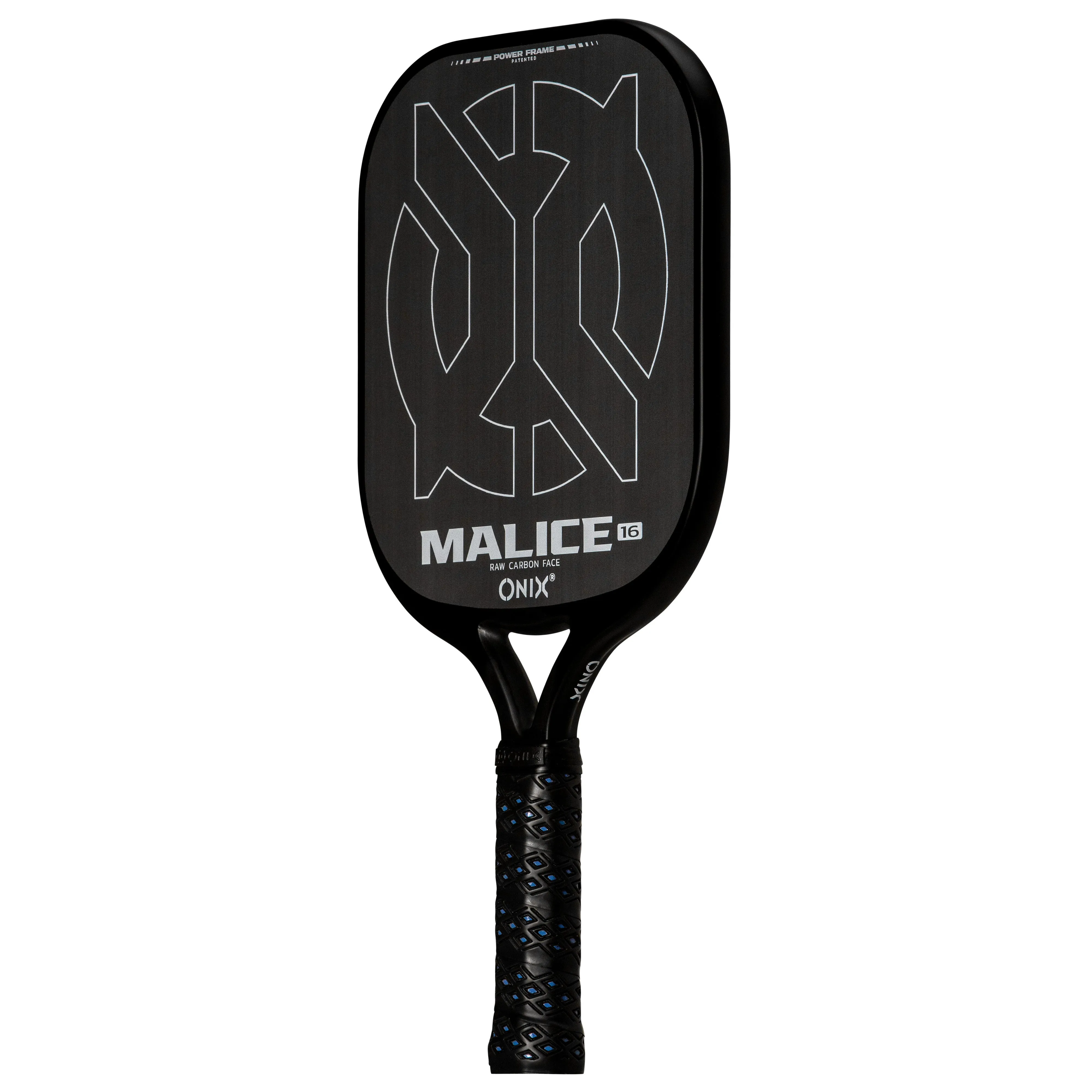 Malice Raw Carbon Fiber Open Throat Pickleball Paddle