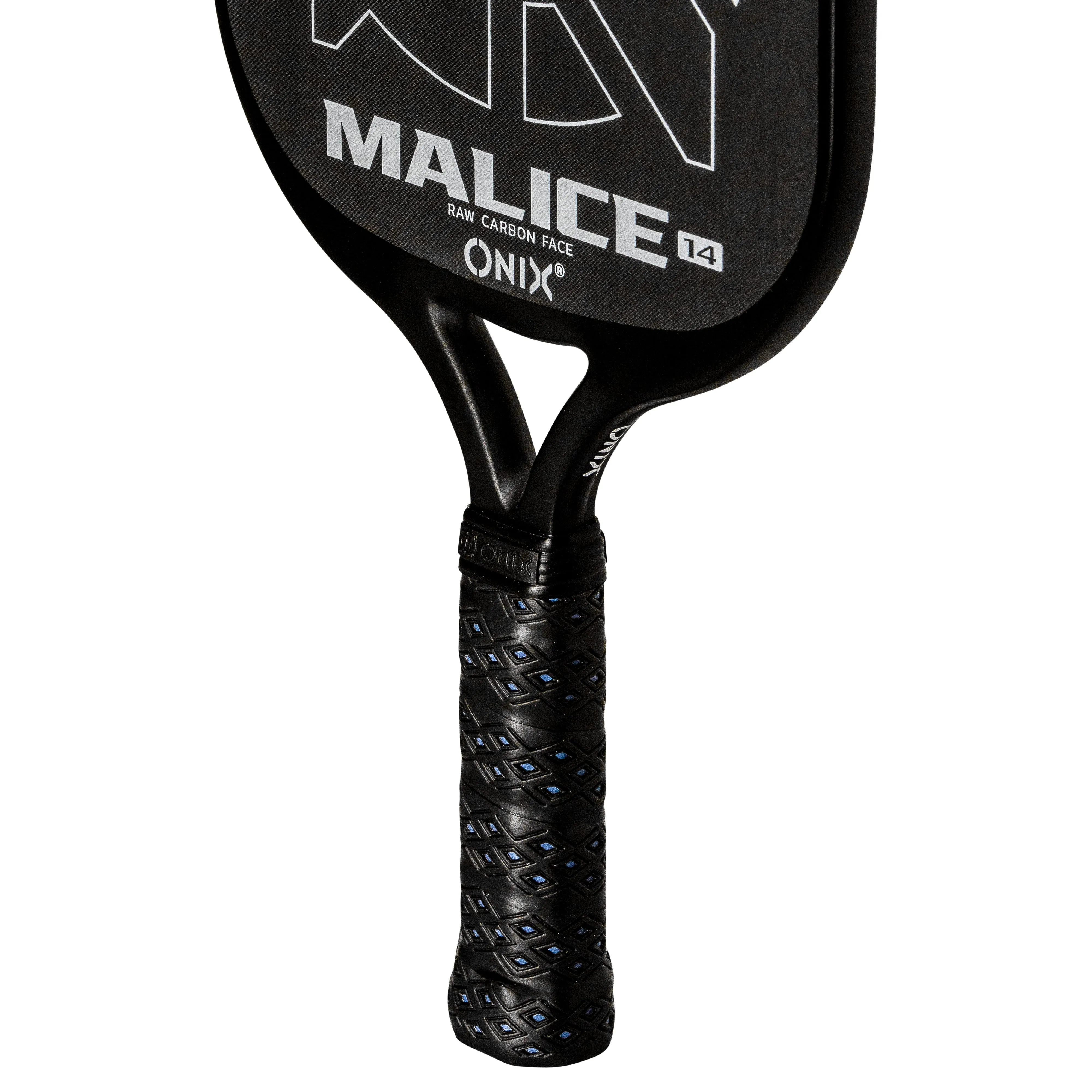 Malice Raw Carbon Fiber Open Throat Pickleball Paddle