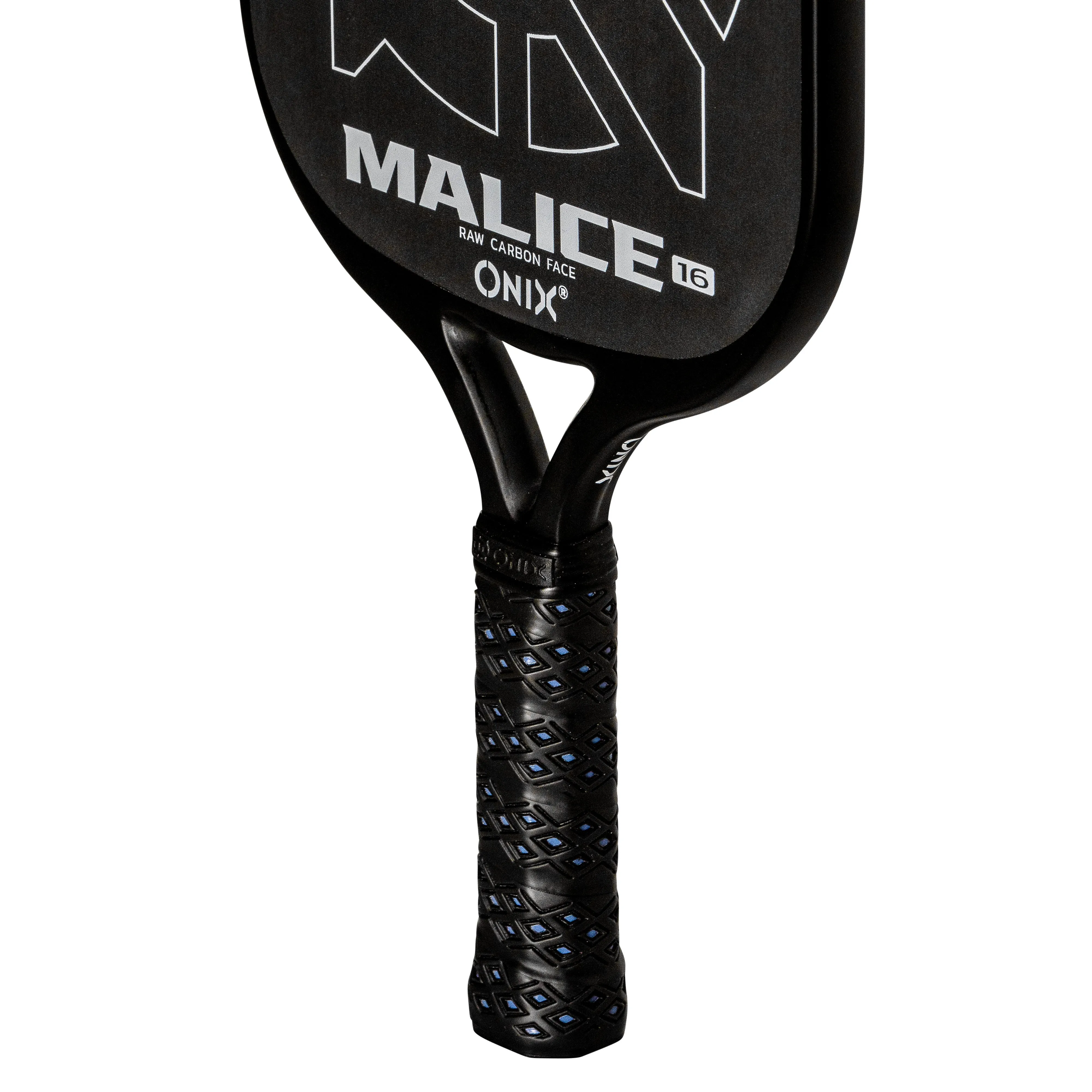 Malice Raw Carbon Fiber Open Throat Pickleball Paddle