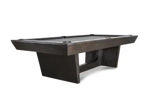 Nixon KAI 7' Slate Pool Table in Waxed Brown Finish w/ Dining Top Option