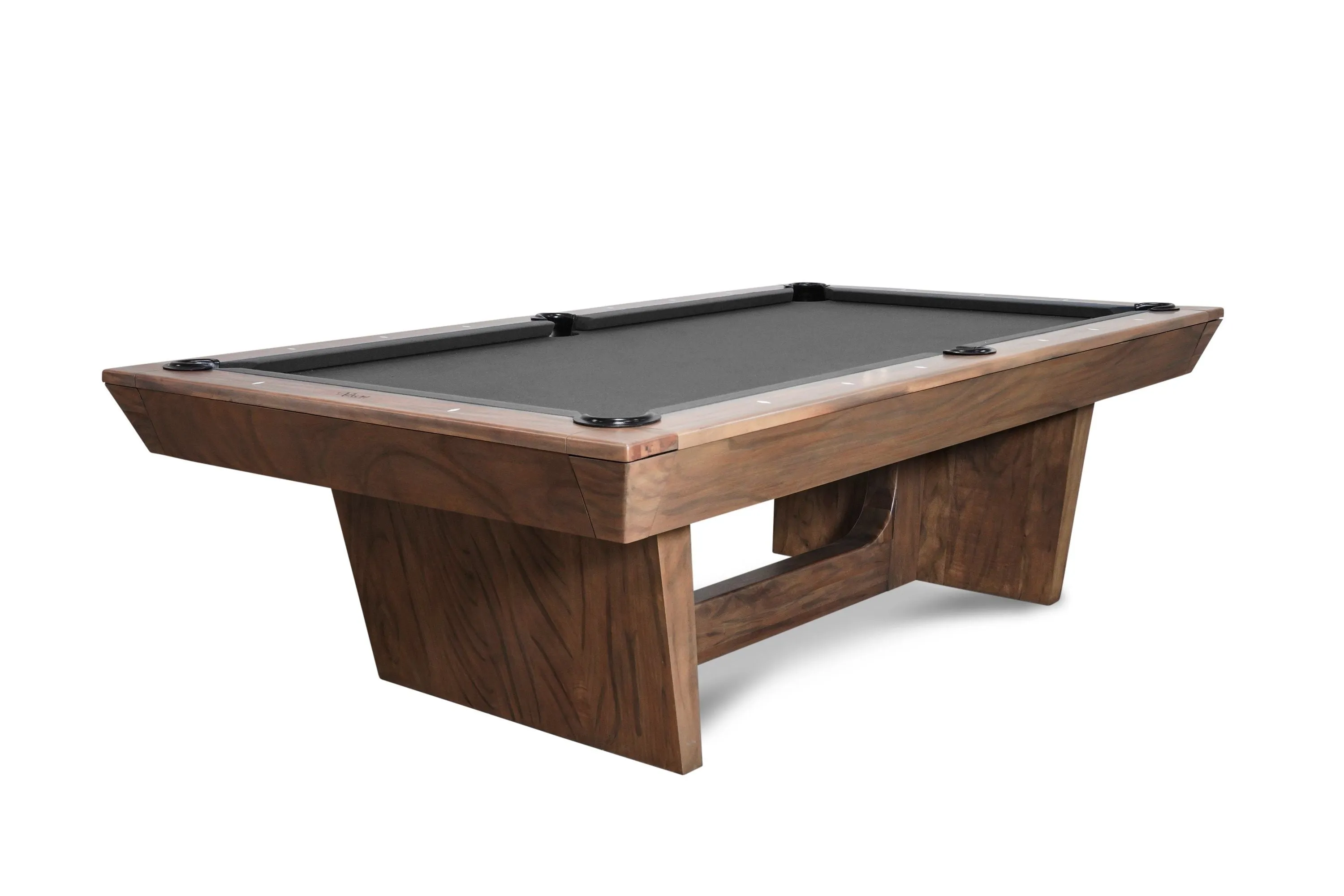 Nixon KAI 8' Slate Pool Table in Walnut Finish w/ Dining Top Option