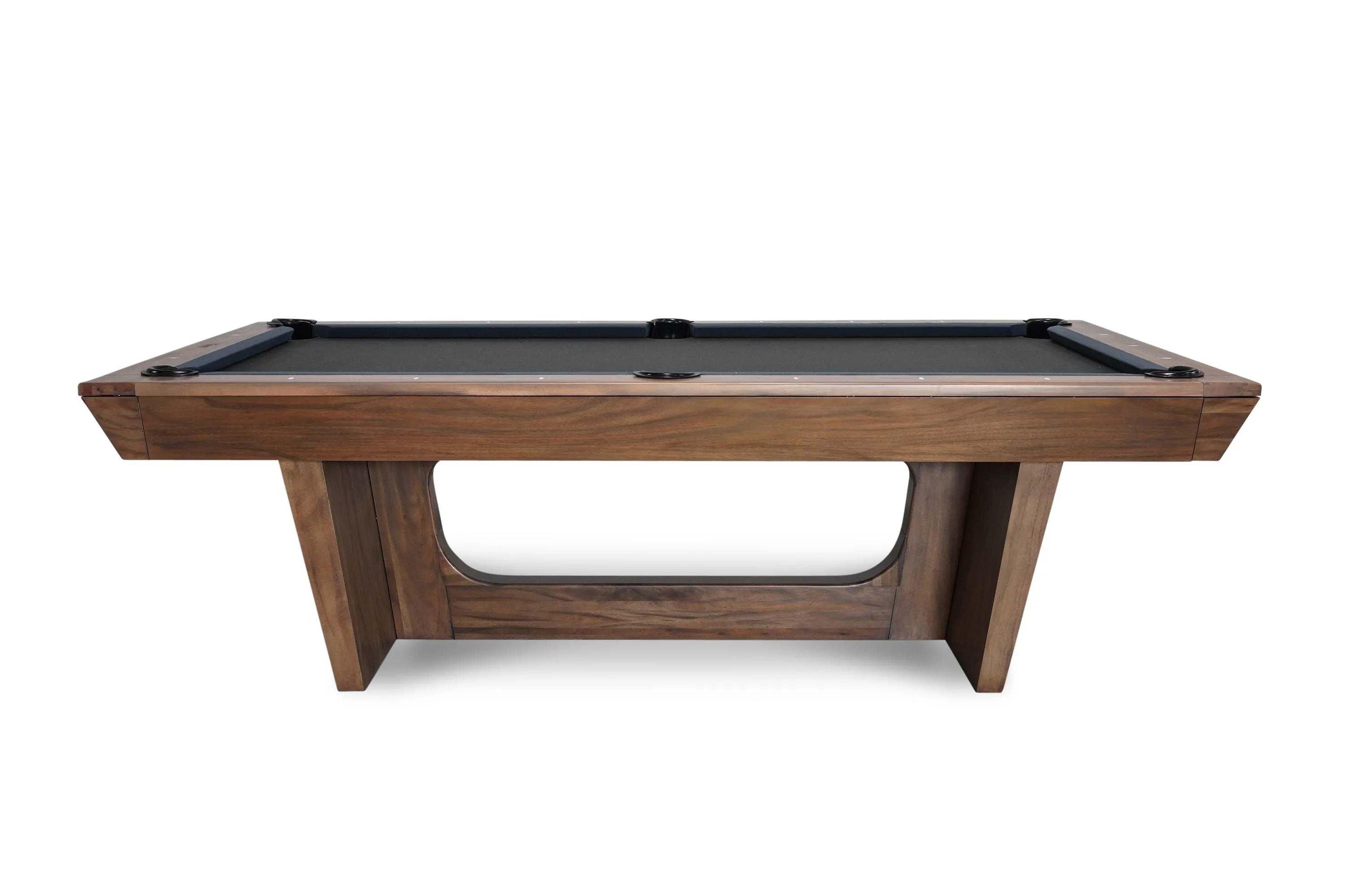 Nixon KAI 8' Slate Pool Table in Walnut Finish w/ Dining Top Option