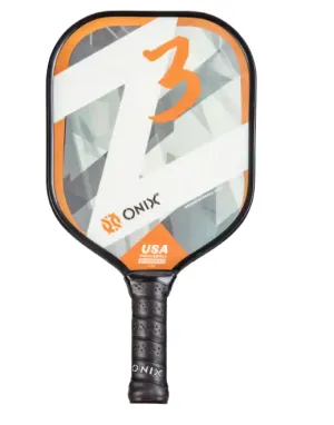 Onix Z3 Medium Weight Pickleball Paddle (7.8-8.2 Oz) [Orange]