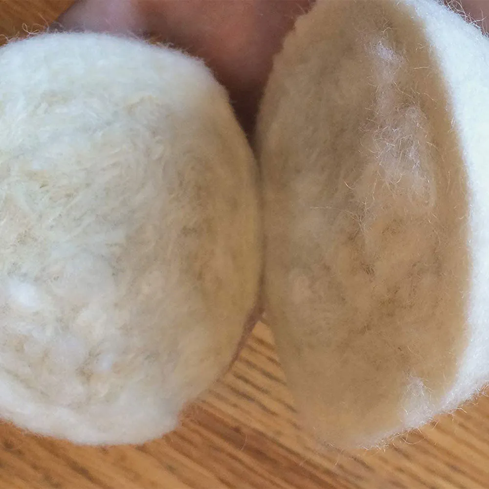 Organic Eco Wool Dryer Balls -3 Pack