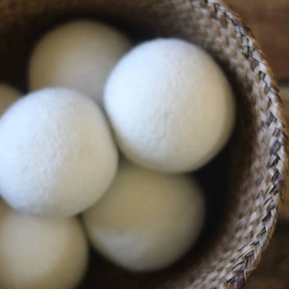 Organic Eco Wool Dryer Balls -3 Pack