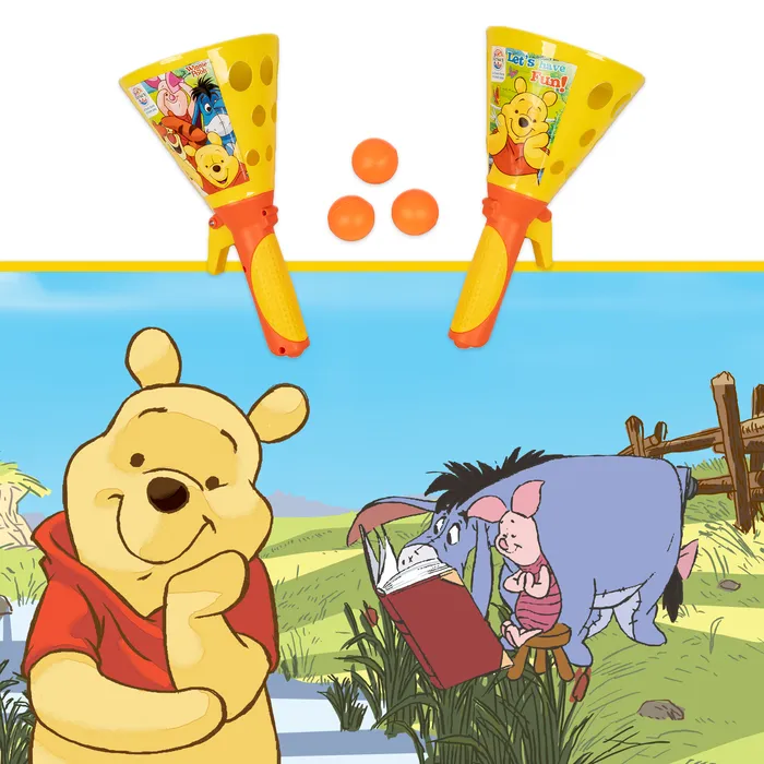 Return Gifts (Pack of 3,5,12) Disney Winnie the pooh Sky ping pong A perfect catching fun game