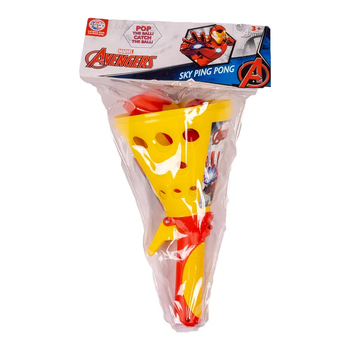 Return Gifts (Pack of 3,5,12) Marvel Iron man Sky ping pong A perfect catching fun game