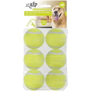 Six Pack Tennis Balls Dog Toys