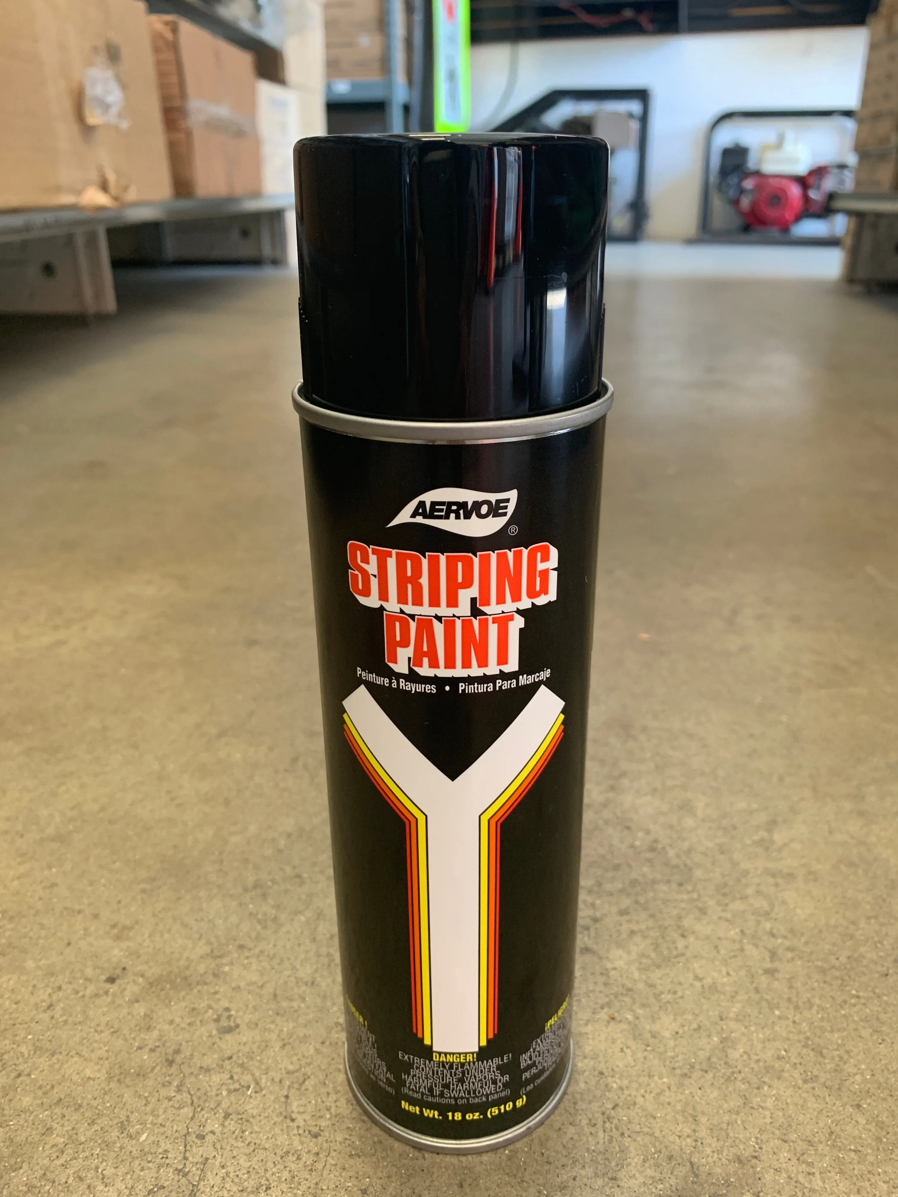 STRIPING PAINT SPRAY BLACK