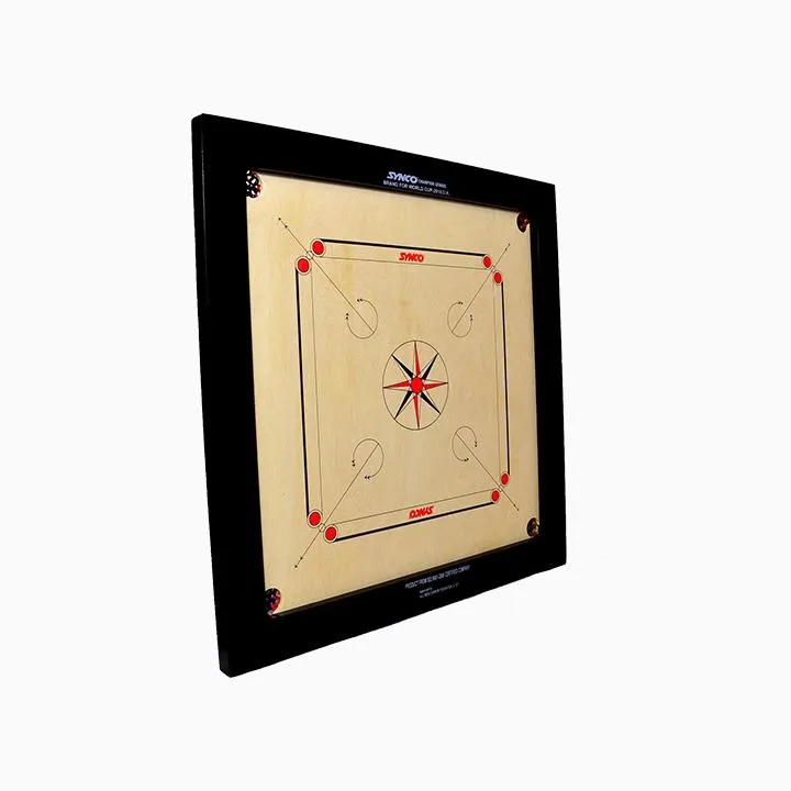 Synco Champion Genius Full size Carrom Board