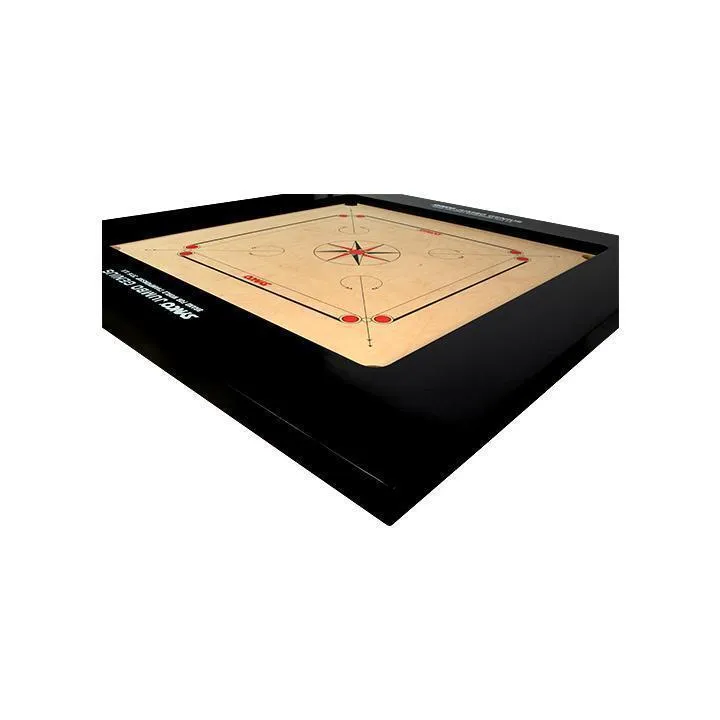 Synco Jumbo Genius Full size Carrom Board, 5X2 border