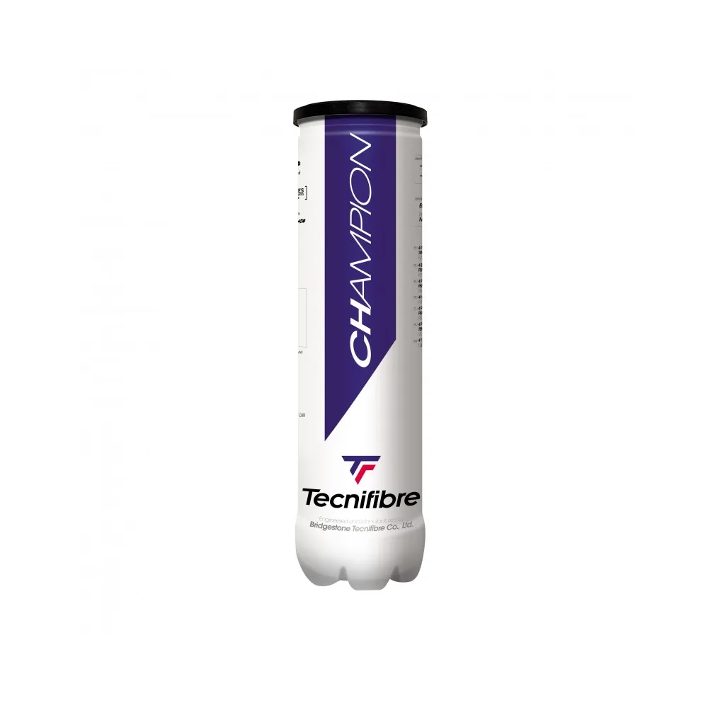 Tecnifibre Champion 3 performance pressurized tennis balls