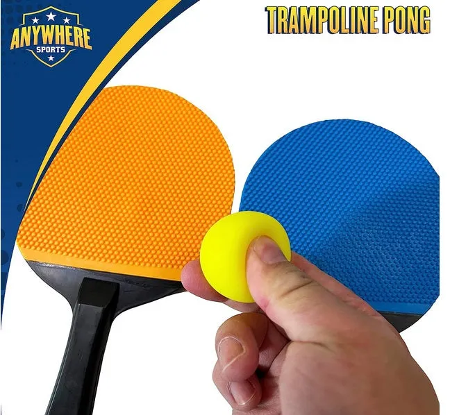 Trampoline Pong Table Tennis Set