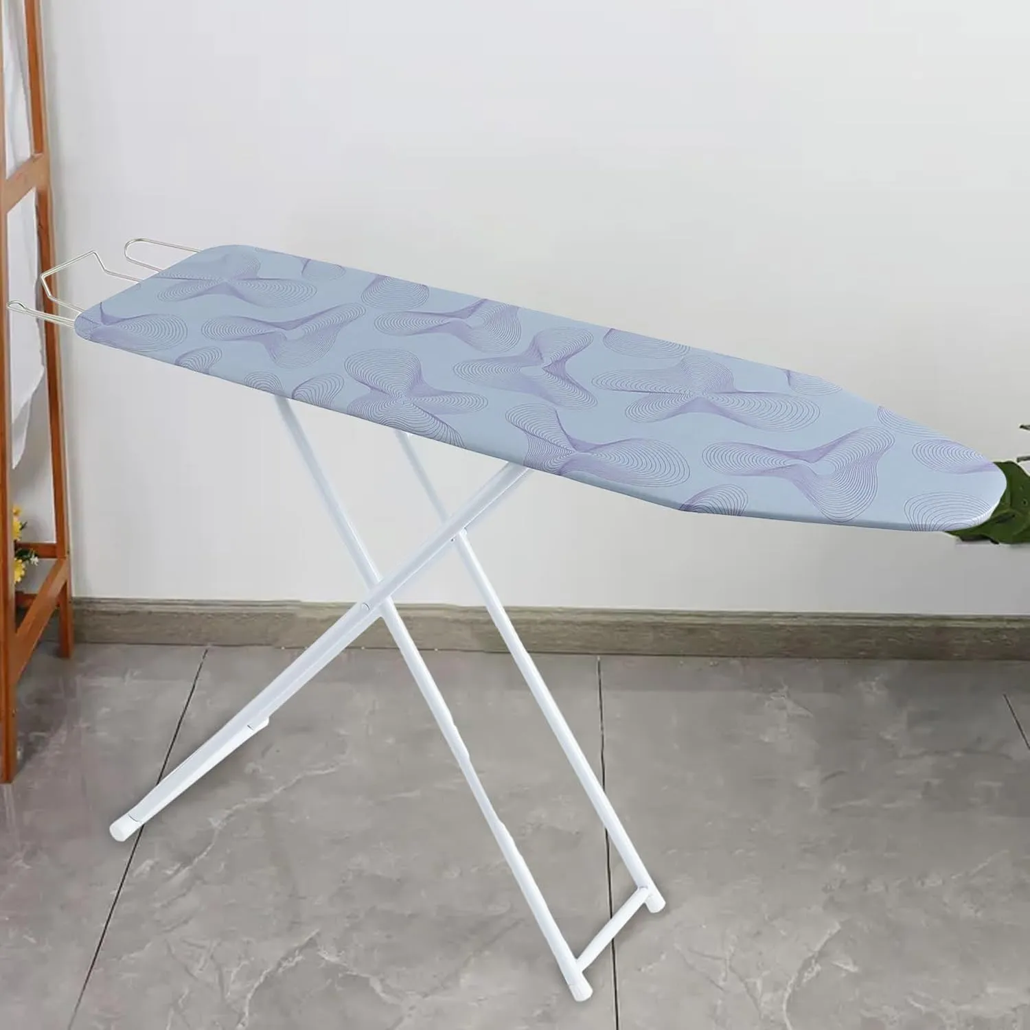 Urbane Home 42 Inch Ironing Board For Clothes|Adjustable Height Ironing Stand|Press Table for Home (Multi)