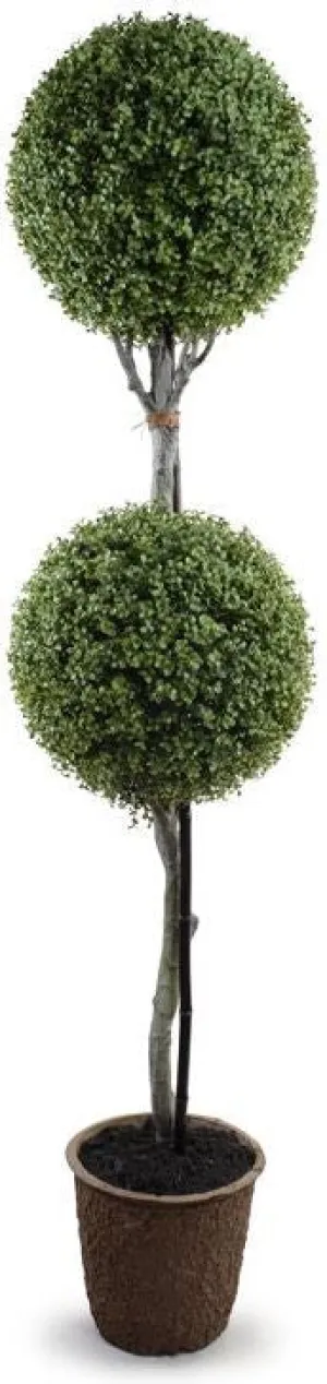 UV Stable Double Boxwood Topiary