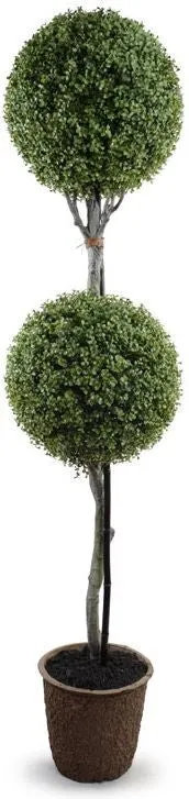 UV Stable Double Boxwood Topiary