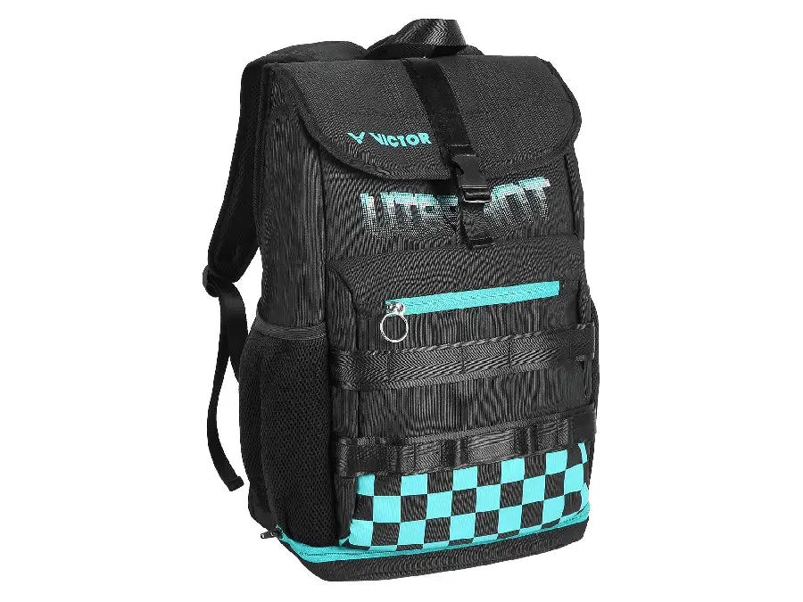 Victor Badminton Tennis Racket Backpack BR3047-C (Black)