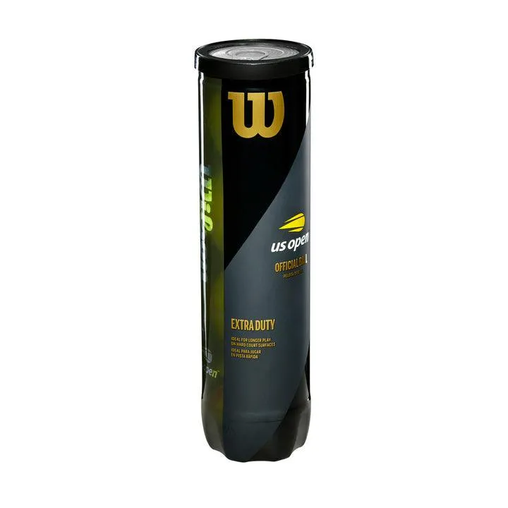 Wilson US Open XD Tennis Ball - 4 Ball Can